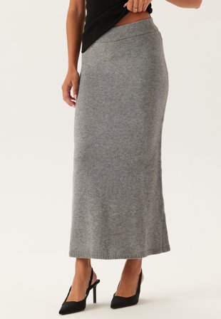 VILA-Viril Ankle Knit Skirt-M