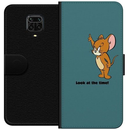 Kompatibelt Plånboksfodral till Xiaomi Xiaomi Redmi Note 9 Pro Look at the time!