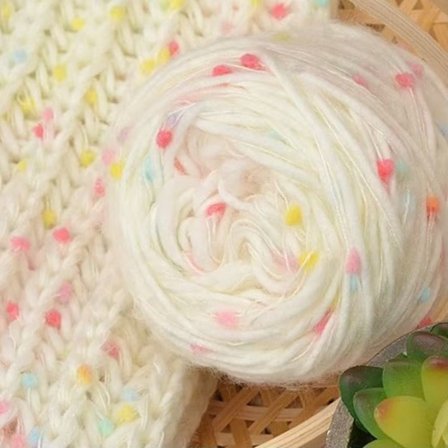 Värikäs Mohair-lanka Villa-puuvillalanka 3 3