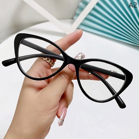 Trendy Cat Eye Triangle Frame Solbriller Dame Vintage Sun Glass