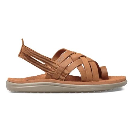 Teva Women's Voya Strappy Leather Women sandals Beige 36