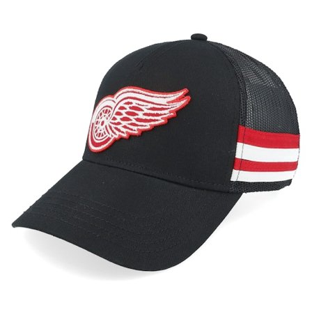 American Needle - NHL Svart trucker Caps - Detroit Red Wings Hotfoot Black Trucker @ Hatstore