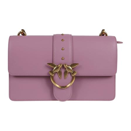 Pinko Shoulder Bags Pink, Dame Skuldertasker, Størrelse: ONE Size
