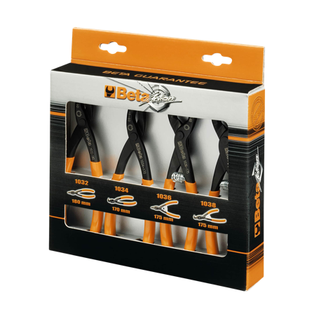 Set De Clești Pentru Inele Seeger Beta Tools Din 4 Piese