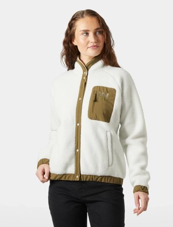 Helly Hansen W Imperial Pile Snap - White - XS