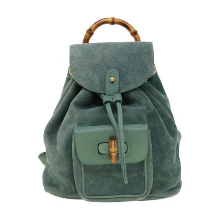 Gucci Vintage Backpacks Grøn, Dame Vintage Tasker, Størrelse: ONE Size