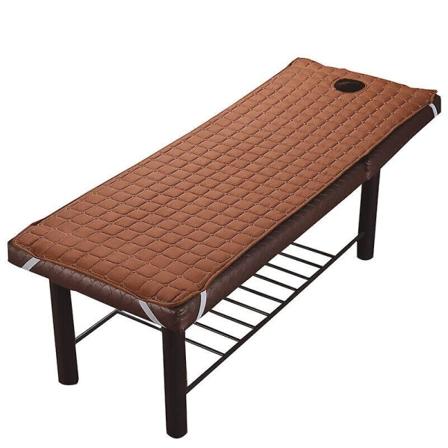 Kauneushoitola Spa Hierontapöytä Sänkypehmustepatja kasvoreiällä 185*70cm coffee