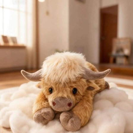 Highland Cow Plysjleker | Myke skotske Highland Cow kosedyr