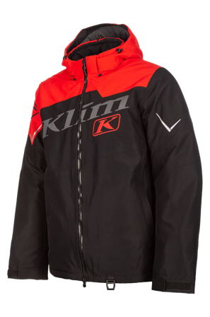 Jacke Klim Instinct Kinder Schwarz/Feuriges Rot L