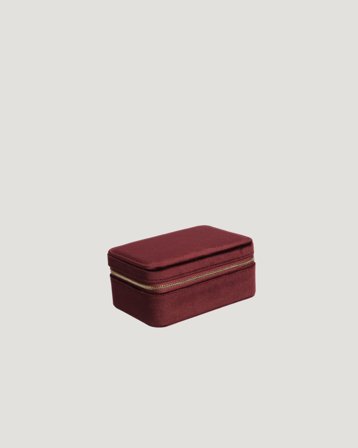 Dark Department Velvet Jewellery Box Rouge Accessoires Fille - Kids Brand Store