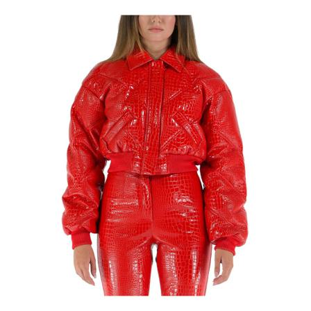 Rotate Birger Christensen Down Jas , Rood , Dames , Maat: M