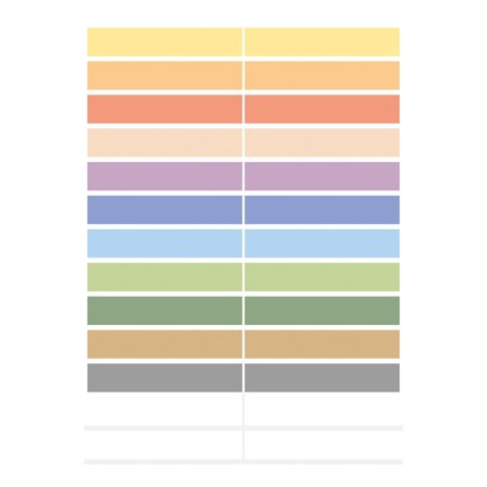 Herma Stiftetiketten bunt 60St.