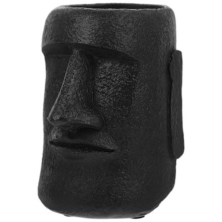 Blomsterpotte i påskeø-statue stil, blomsterbeholder, dekorativ blomsterpotte til hjemmet