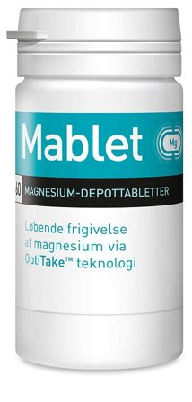 Mablet Depottablet, Helse & Madvarer, Mineraler, Magnesium