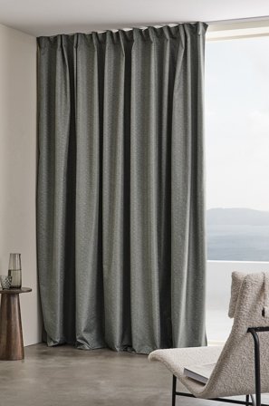 Jotex - Blendingsgardin 1 Lengde - Ekstra Bred Grågrønn - DIES - Kjøp Multifunksjonsgardiner hos Jotex