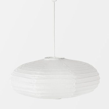 Åhléns Home Lampskärm i rispapper IGGY 50x22 cm Belysning Vit ONESIZE