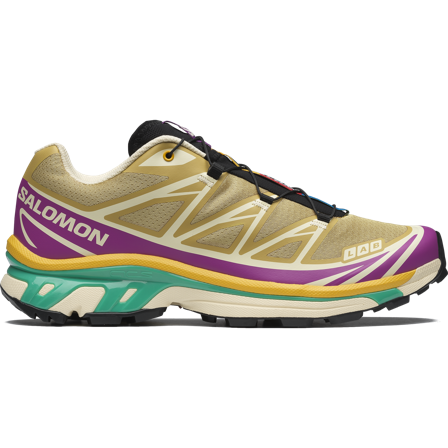 Salomon - Sneakers Chaussures Xt-6 - Antique Gold / Transparent Yellow