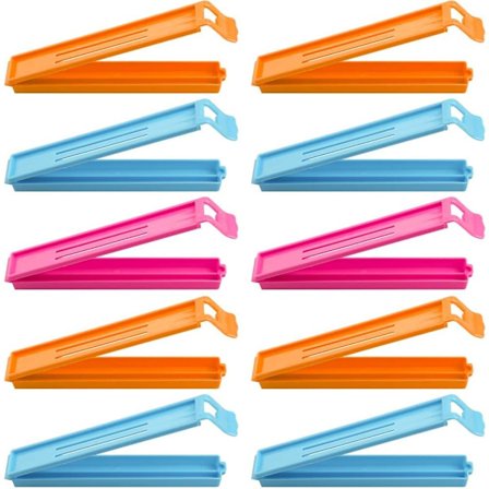 10 stk Matforseglingsklips, 10,5 cm Klips Lukking Matpose Kjøkken, ZQKLA