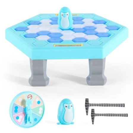 Mini Save The Penguin Penguin Ice Breaking Great Family Sjove Desktop Spil Kid Legetøj