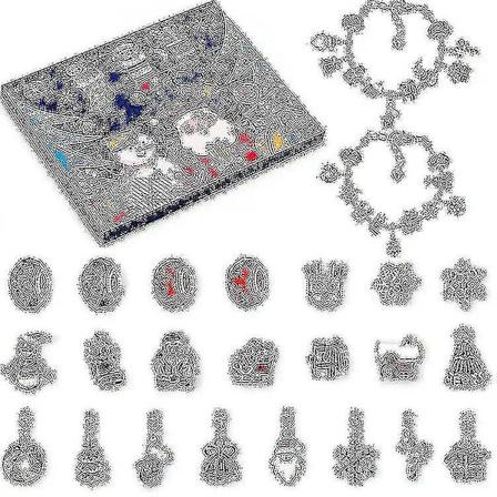 2022 Uusi 24 P iv n Alaslasku Kalenteri Joulu Yll tys Sokea Laatikko Sarja Joulukorut Rannekoru DIY Luova Koristeet Lapsille Lahjat