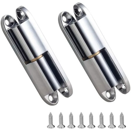 Skapdørhengsel, 2 stk Dørhengsler med skruer 231-1 Remov,ZQKLA