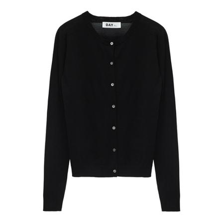 DAY Birger et Mikkelsen, Luna Cardigan Zwart, Dames, Maat:2XS