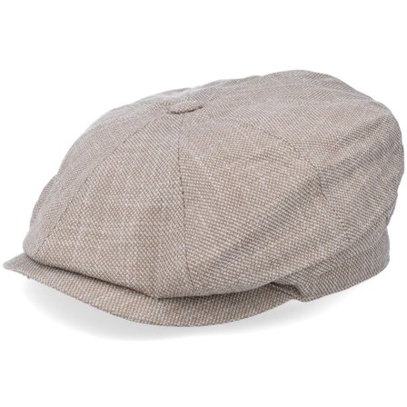 Bailey - Beige flatcap Czapka Z Daszkiem - Duncan Soft Khaki Flat Cap @ Hatstore