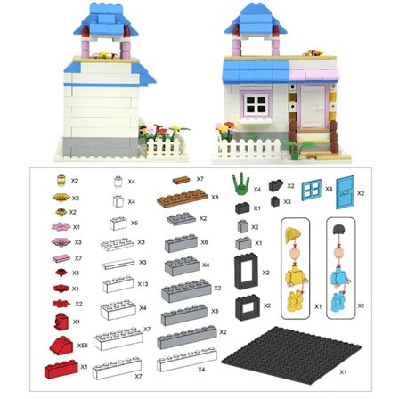 Byggklossar monterade leksaker 2 2