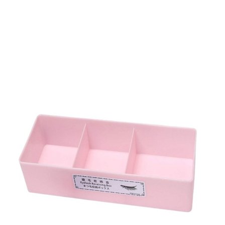 3 gitre store øjenvipper forlænger værktøj opbevaring boks vipper lim pincet holder kosmetik bakke