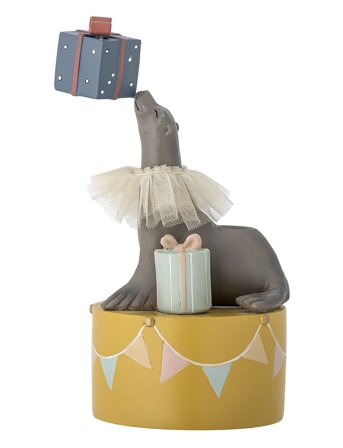 Bloomingville | Flor Candlestick, Yellow, Polyresin | ONE SIZE