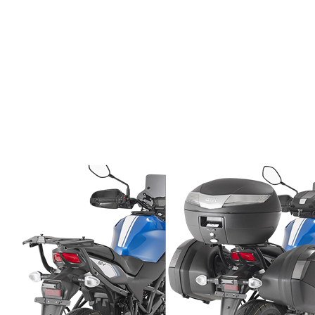 Givi Monolock/Monokey Top Box Rack - Suzuki SV 650 2016-2025
