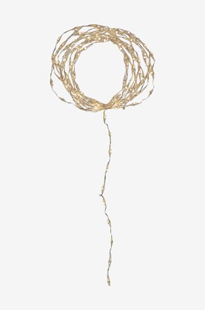 Star Trading - Ljusslinga Dew Drop Mold - Silver - Ljusslingor - Från Homeroom