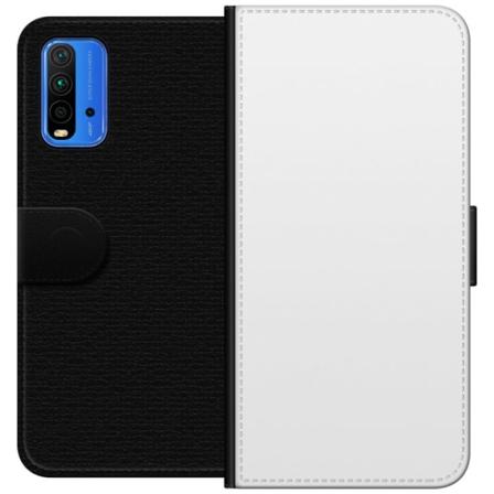 Xiaomi Redmi Note 9 4G Musta Kotelo PU