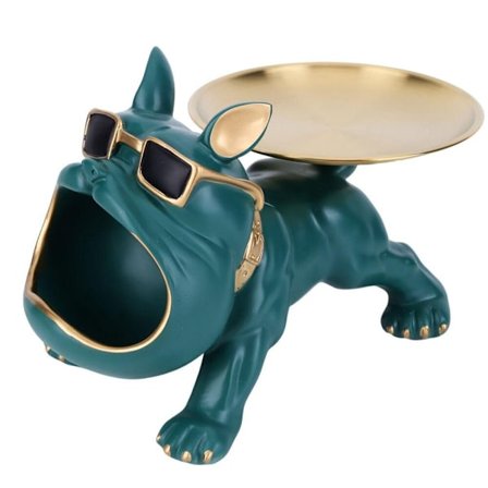 Bulldog Butler Opbevaringsbakke Nøgleboks GRØN