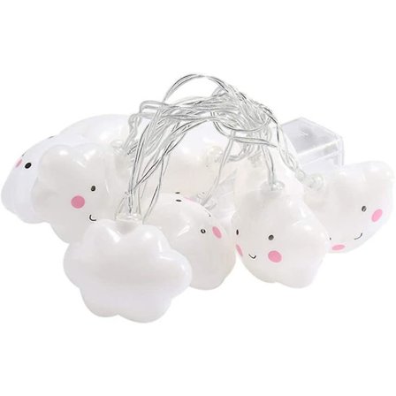 20 LED-stjärnljuskedja för barnrum