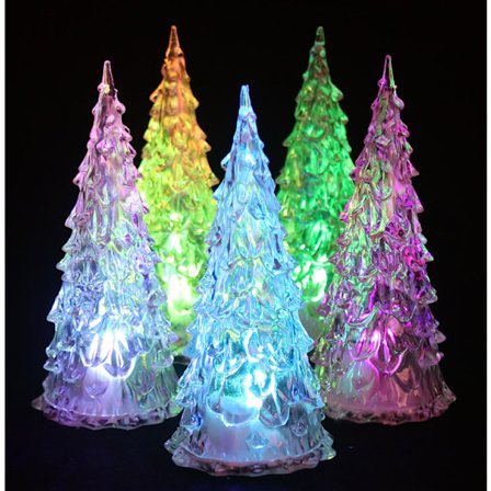 LED-julglödande bordslampa för julgran