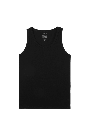 NORVIE Linne RAOUL, 2-pack Underlinnen & t-shirts Svart S