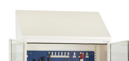 JiWa MF4HUV Vino kattosuojus kaappiin MF4, valkoinen, Autotallin sisustus & säilytys