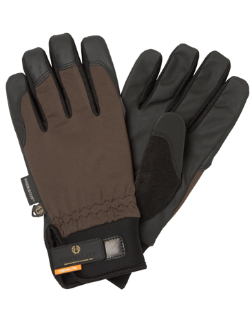 Chevalier Waterproof Shooting Gloves Leather Brown