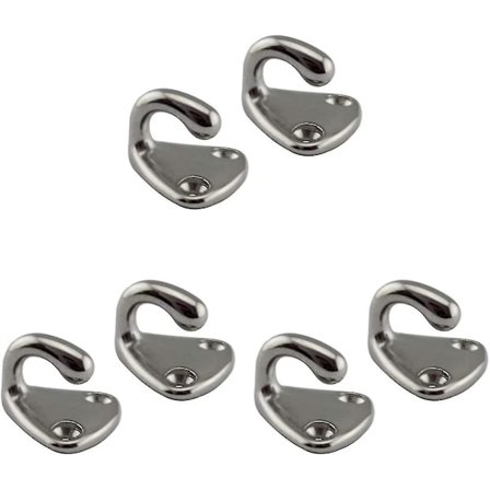 Yacht Rustfrit Stål Yacht Kroge Bådkroge Metal Yacht Kroge Stål Kroge Frakke 4stk