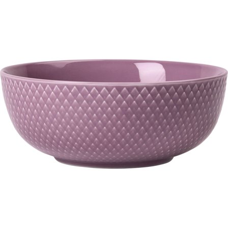Lyngby porcelæn Rhombe Color kulho, 15,5 cm, liila