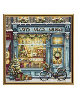 Broderikit Billede Gavebutik - AVA Stitch