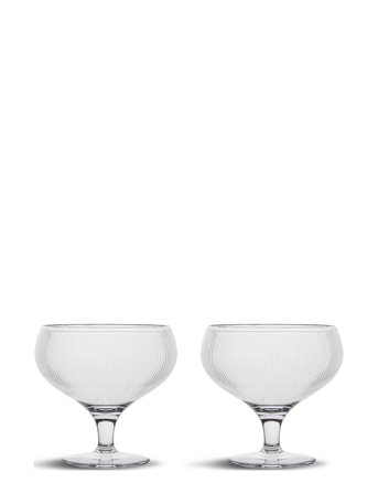 Sagaform | Billi Coupe Glass - Rpet Plastic | 30 cl