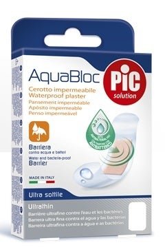 Aquabloc 10X15 cm Antibatterico 5 Pezzi