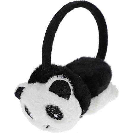 Panda Ørevarmere Plysj Vinter Ørevarmere Fuskepels Vinter Ørevarmere Søte Plysj Myke Varme Ørevarmere for Vinter