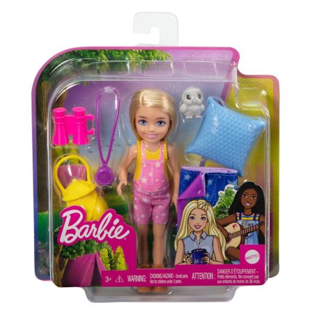Barbie Camping Chelsea Docka