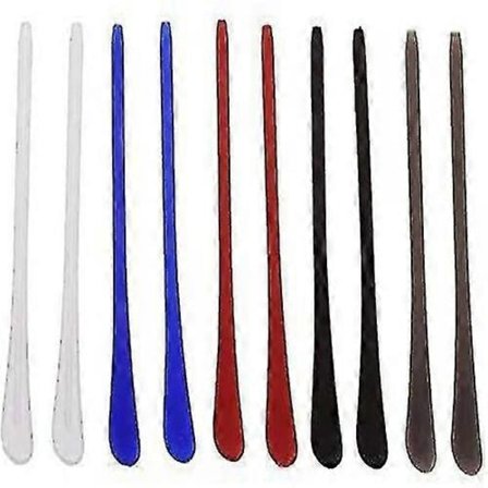 5 par Silikon Glasögon Ändstycken Öronstrumpor Rör Ersättning För Tunna Metall Glasögonben