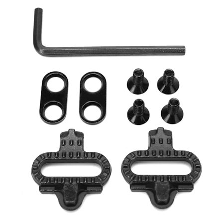 2 stk. Cykelklodser Plastik Selvlåsende Cykelpedaler Klodser til Indendørs Udendørs Vej Mountainbike