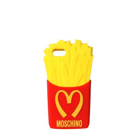 Moschino I-Phone 5 Case , Rood , unisex , Maat: ONE Size