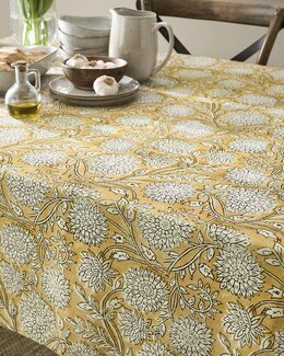 Bordsduk Emma Gul - 140x300 cm - Påsk - Linea